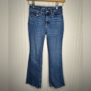 Old Navy Blue flare Jeans, girls size 10